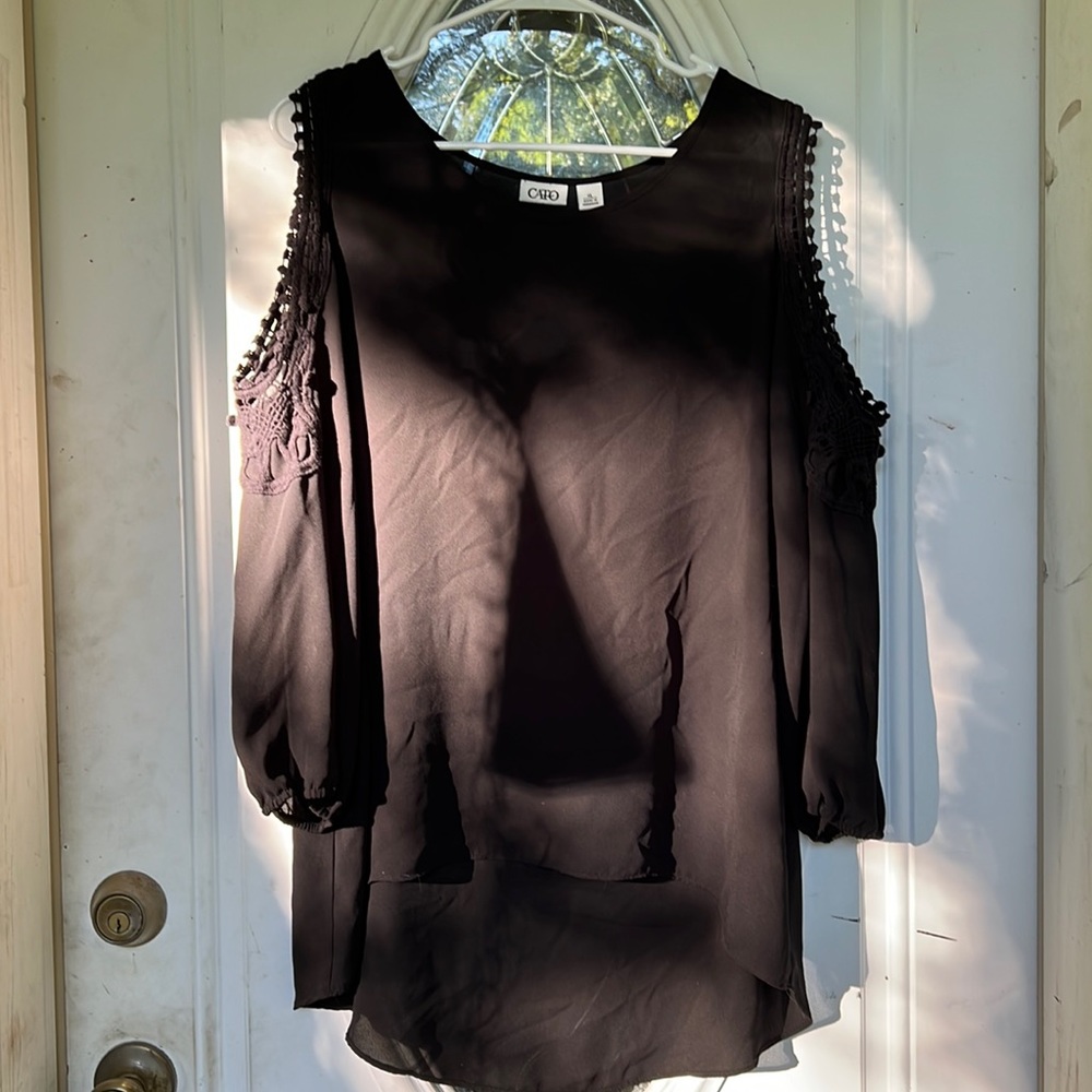 Cold Shoulder dress shirt
